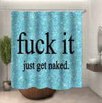 Shower Curtain Waterproof Polyester Bathroom Curtain Rugs Carpet Home Decor - TimelessGear9