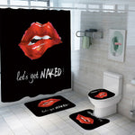 Shower Curtain Waterproof Polyester Bathroom Curtain Rugs Carpet Home Decor - TimelessGear9