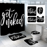 Shower Curtain Waterproof Polyester Bathroom Curtain Rugs Carpet Home Decor - TimelessGear9