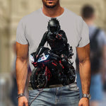 T-Shirts Locomotive 3D T-Shirts Summer Casual Short Sleeve Hot Selling Fashion Tops High Street Wear - TimelessGear9