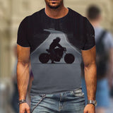 T-Shirts Locomotive 3D T-Shirts Summer Casual Short Sleeve Hot Selling Fashion Tops High Street Wear - TimelessGear9