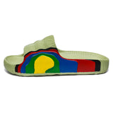 Yezzy Rainbow Slides Slip On Breathable Men Slippers Lightweight Cool Beach  Sandals - TimelessGear9