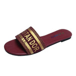 Sandals Women Indoor Outdoor Slippers Low Heeled Shoes Fashionable - TimelessGear9