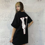 Summer VLONE Men T Shirt Sickle PortraitOriginal Brand Streetwear Women - TimelessGear9