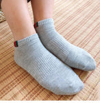 Women Cotton Socks Quality Breathable Female Ship Socks Lover Girl Student Short Socks Winter Sports Socks Pure White Black Gray - TimelessGear9