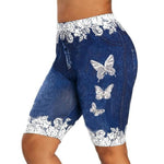 Fashion Shorts Sports Women Summer vintage shorts women femme loose Lace Patchwork Butterfly - TimelessGear9
